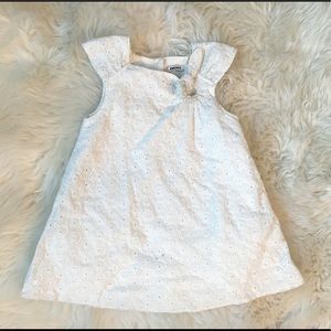 DKNY Baby Girl Eyelet Dress